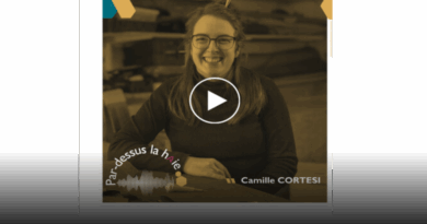 Camille Cortesi, artisane sellière maroquinière à Laissac, au coeur du PETR du Haut-Rouergue