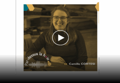 Camille Cortesi, artisane sellière maroquinière à Laissac, au coeur du PETR du Haut-Rouergue