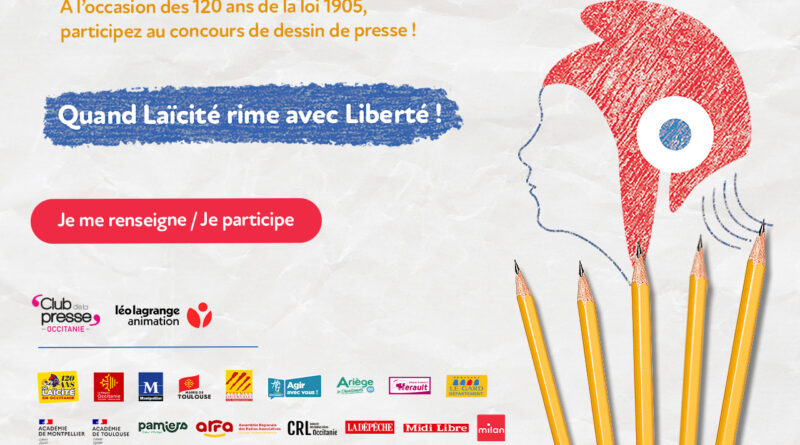 L’ARRA partenaire du concours de dessin de presse « Quand Laïcité rime avec Liberté »